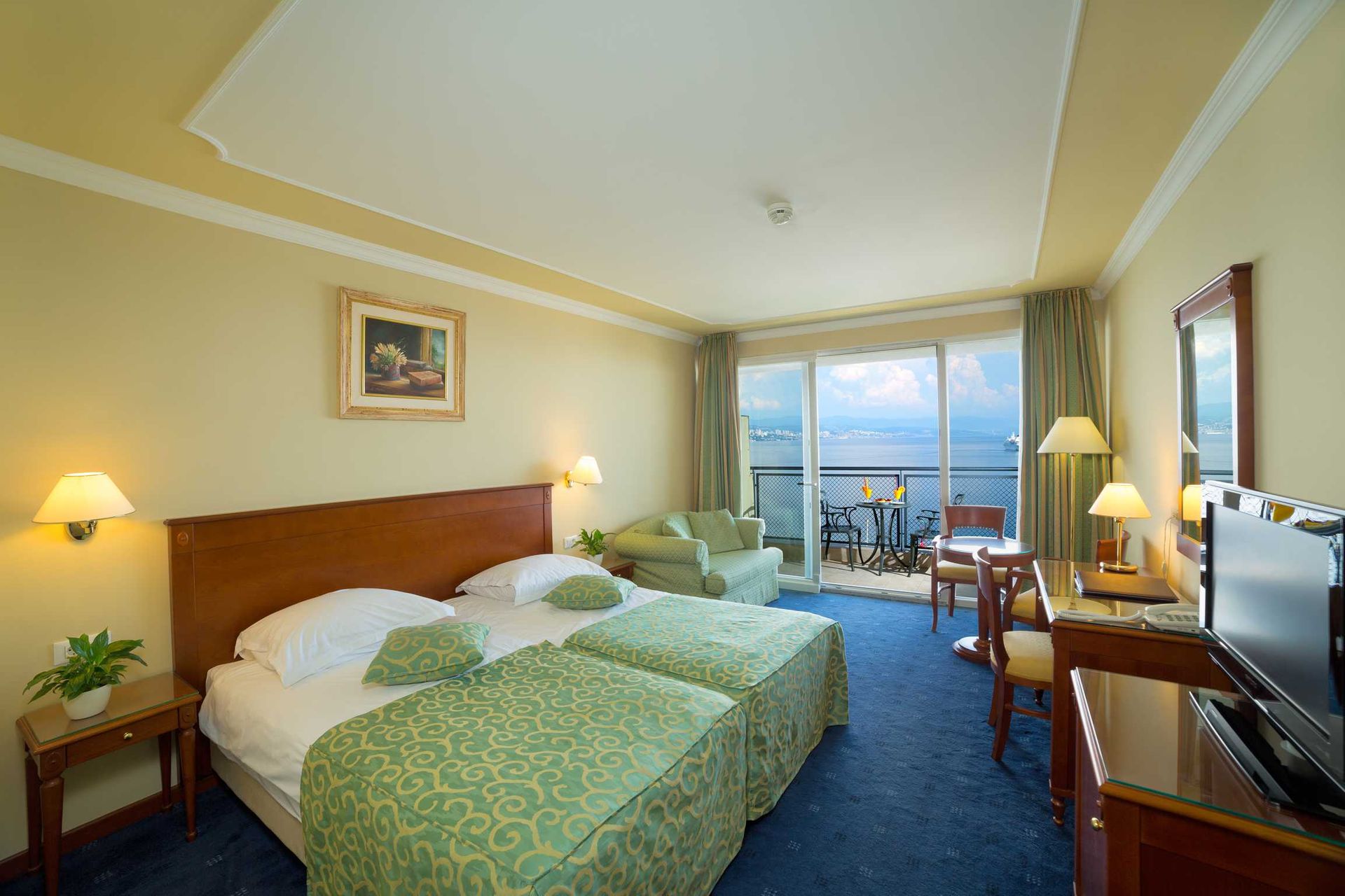 Superior Double Room +1 Villa Camellia 32 m² Sea View and Balcony-2