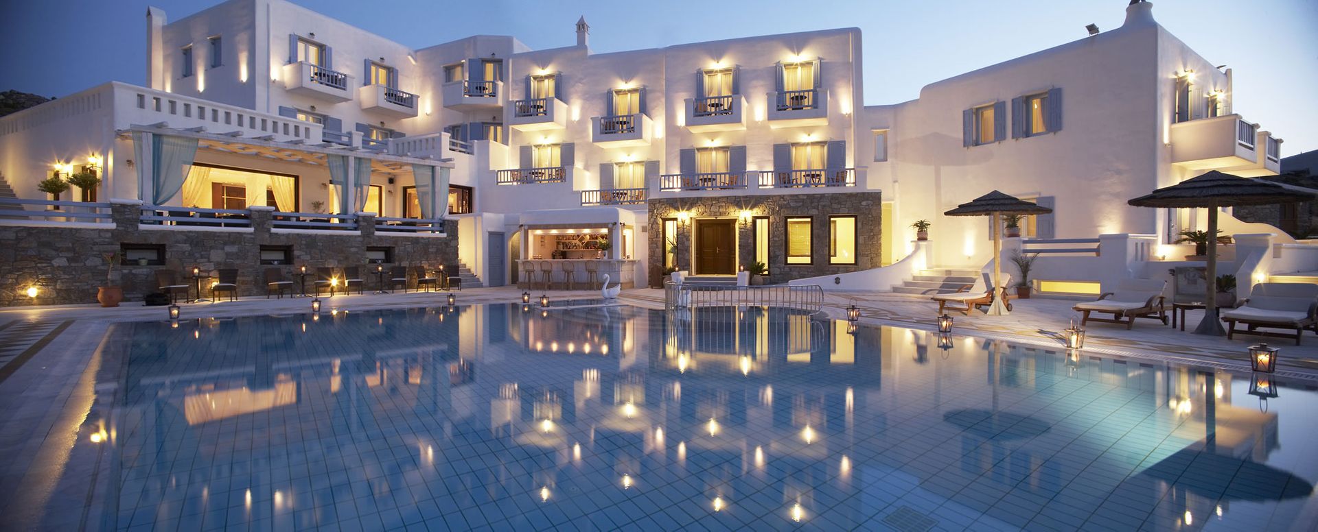 Grand Beach Hotel Mykonos 4 * Grand Beach Hotel Mykonos 4 *