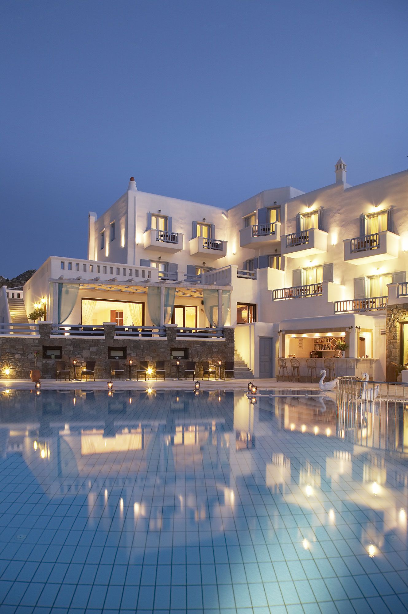 Grand Beach Hotel Mykonos 4 * Grand Beach Hotel Mykonos 4 *