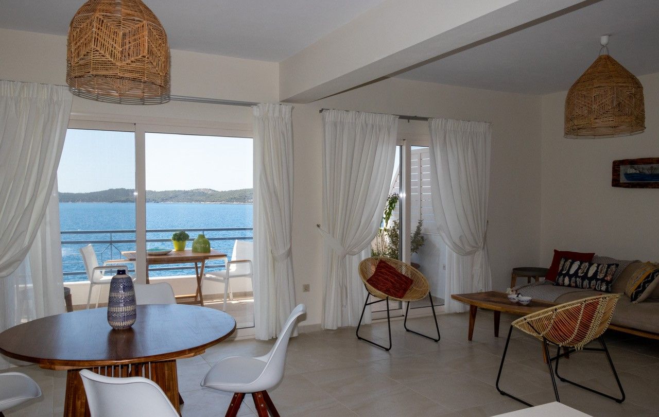 Grand Bleu Apartments & Villas, Ermioni, Grčka — Comfort Sea View Apartment (B4)