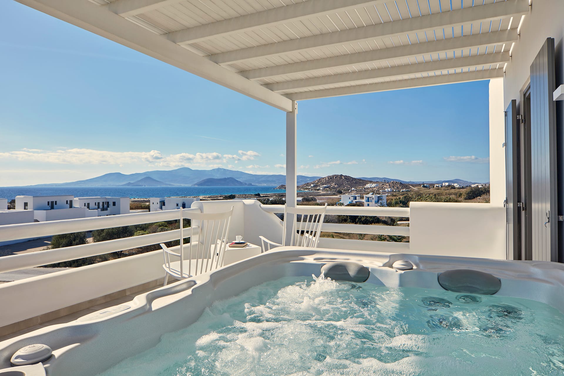 Sea View Suite with Outdoor Hot Tub