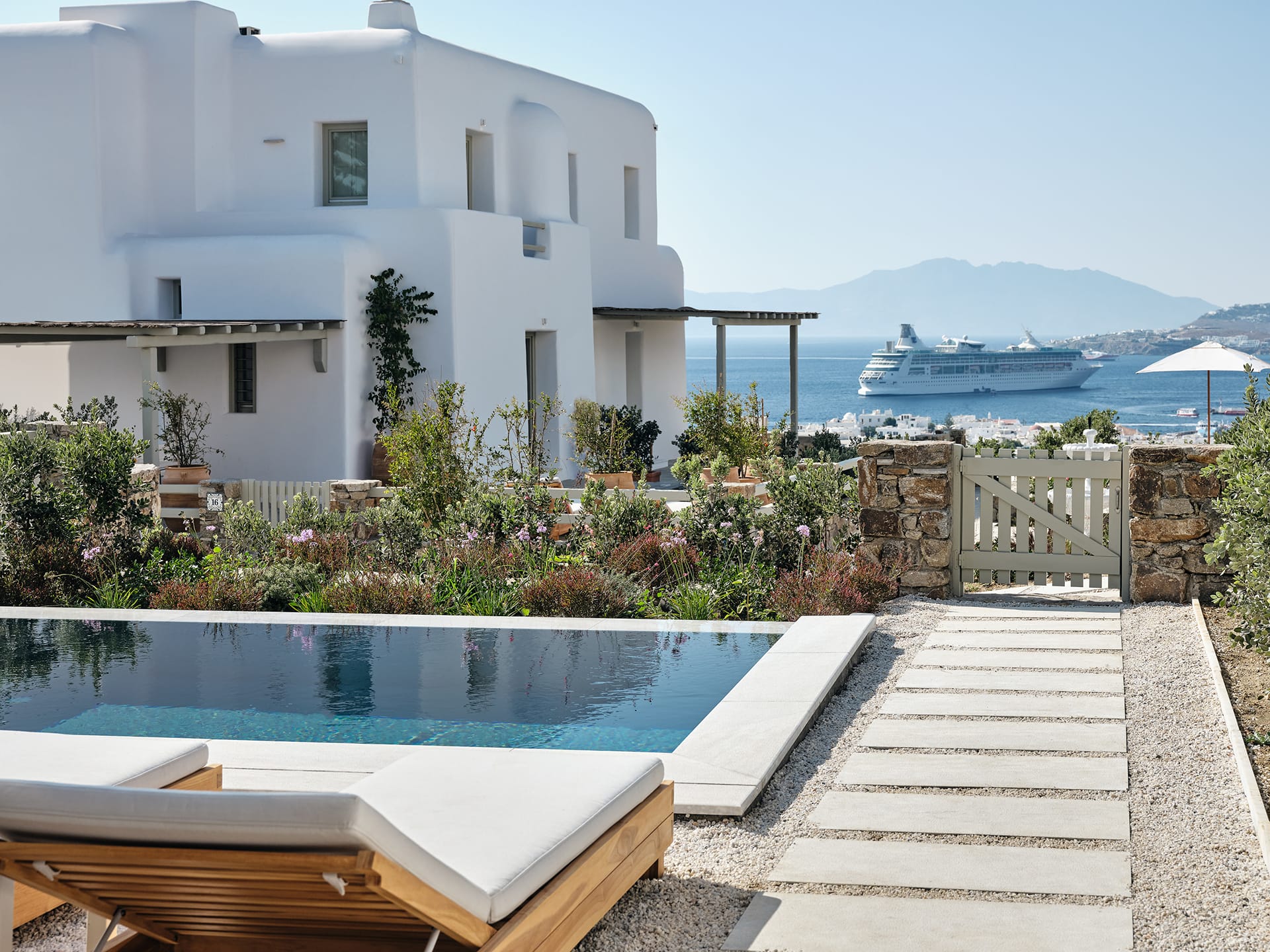 Hilltop Sea View room Private Pool | 250m from Belvedere Hotel | Shuttle Included |