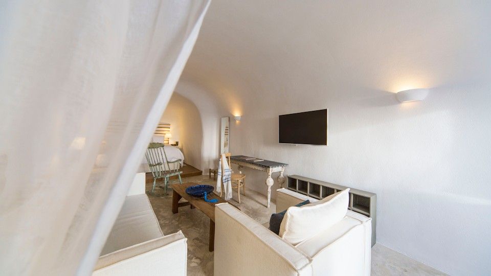 Classic Suite with Sea View Iconic Santorini Boutique Cave Hotel