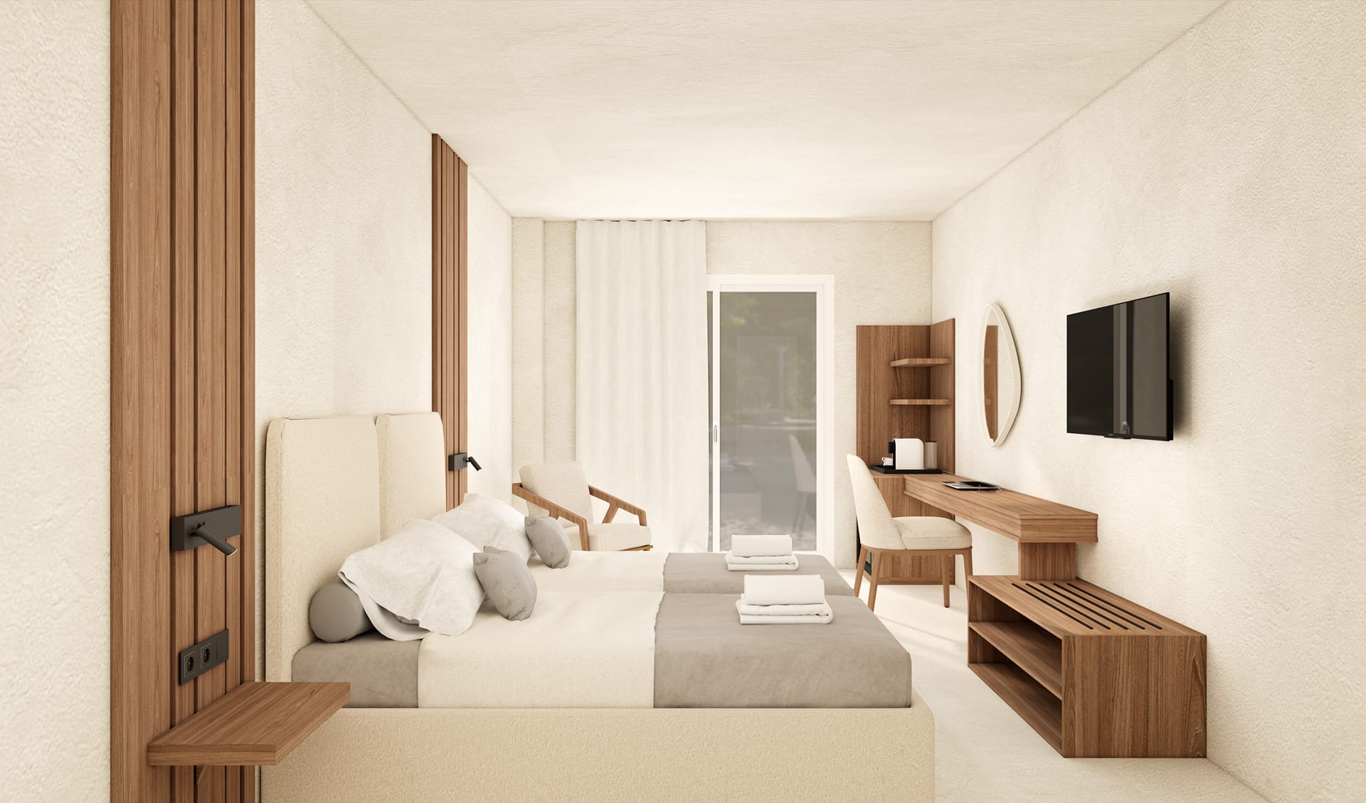 Deluxe Suite With Private Garden Terrace
