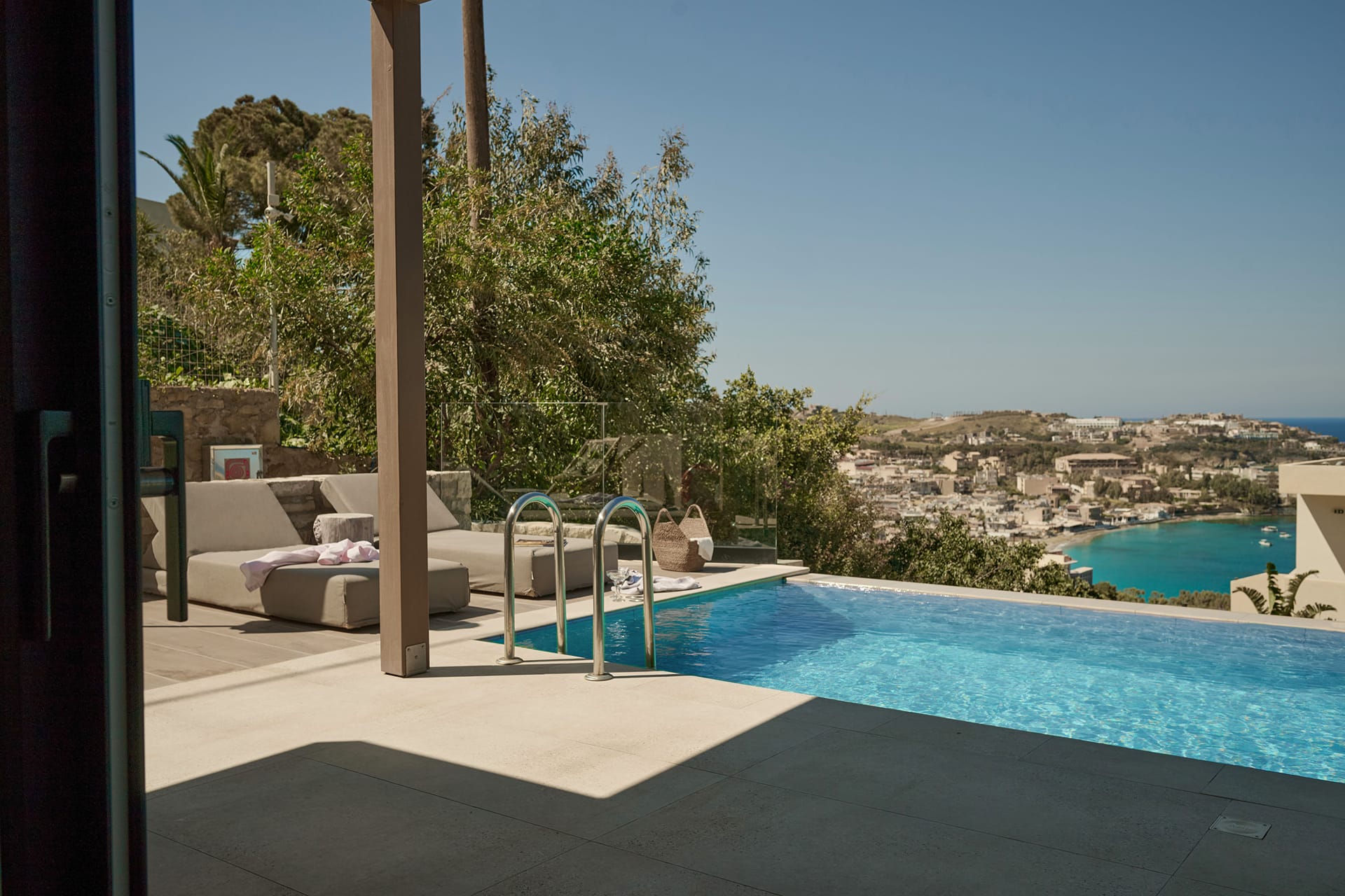 Hilltop Suite Private Pool | Side Sea View or Garden View