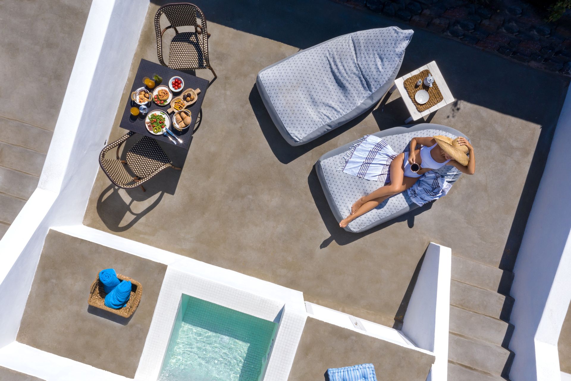 Loft Suite with Pool View