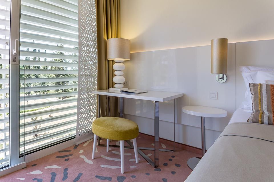 Doppel- oder Zweibettzimmer, 22 m² Parkblick, mit Balkon-2
