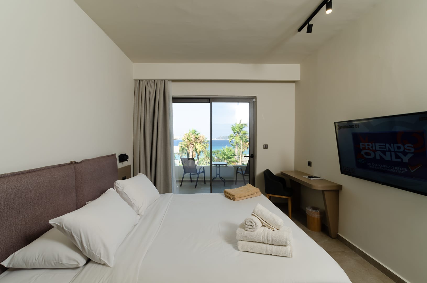 Double Partial Sea View Room