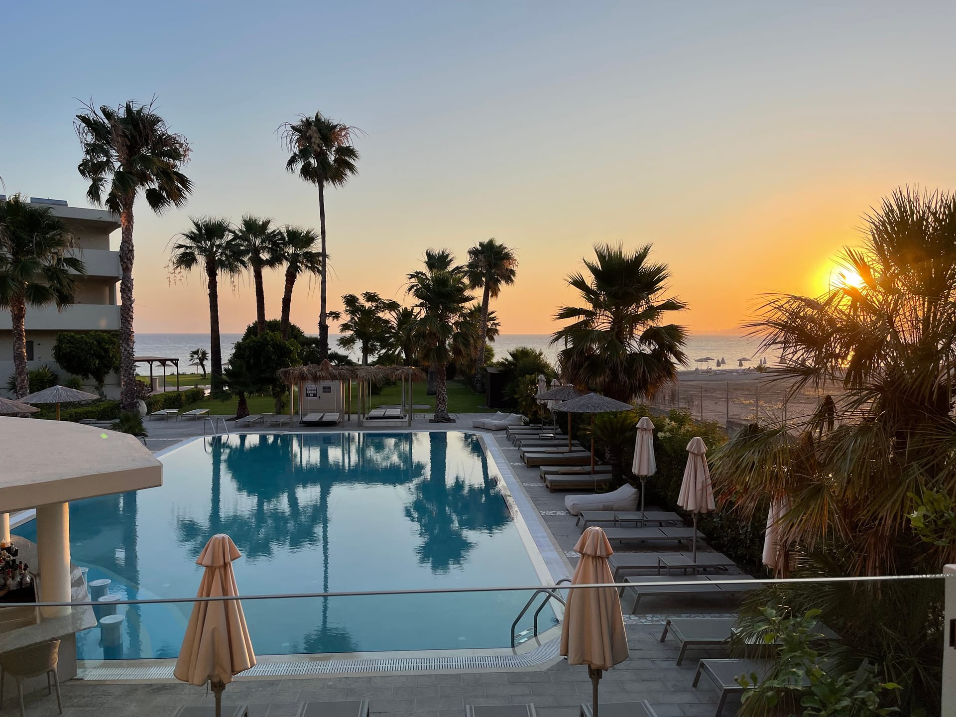 Double Pool View Room