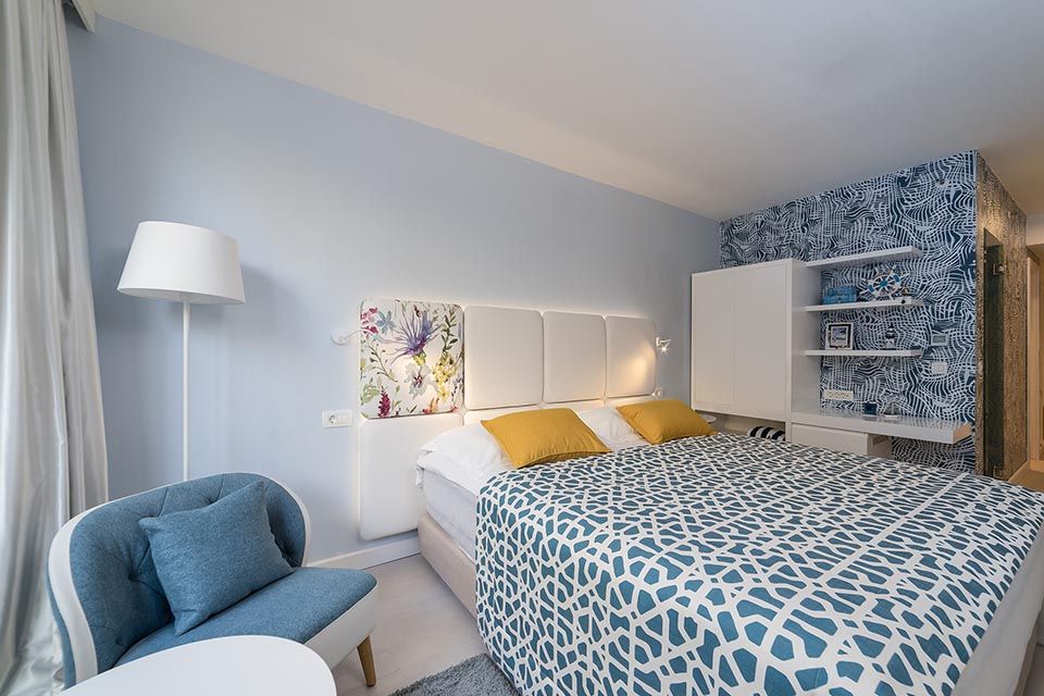 Povezane Obiteljske Sobe 62m² Pogled Park s Balkonom-2