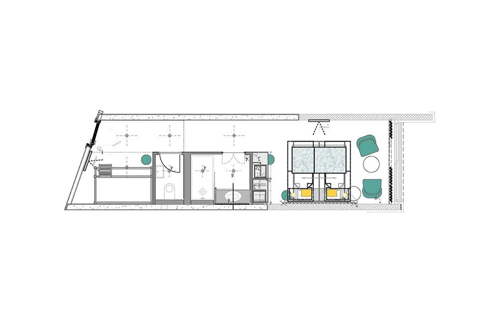Family Room 31m² Park View with French Balcony-2