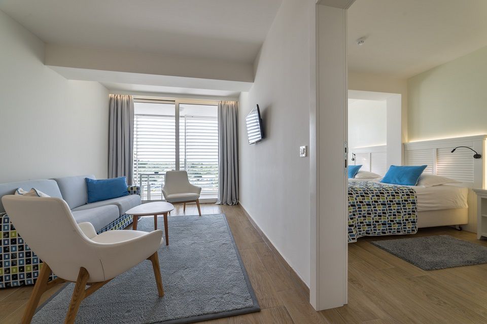 Dvokrevetna soba Extra Large +2 38m² s Pogledom Dvorište/Vrt sa Balkonom-3