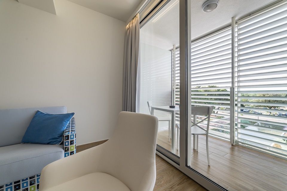 Dvokrevetna soba Extra Large +2 38m² s Pogledom Dvorište/Vrt sa Balkonom-4
