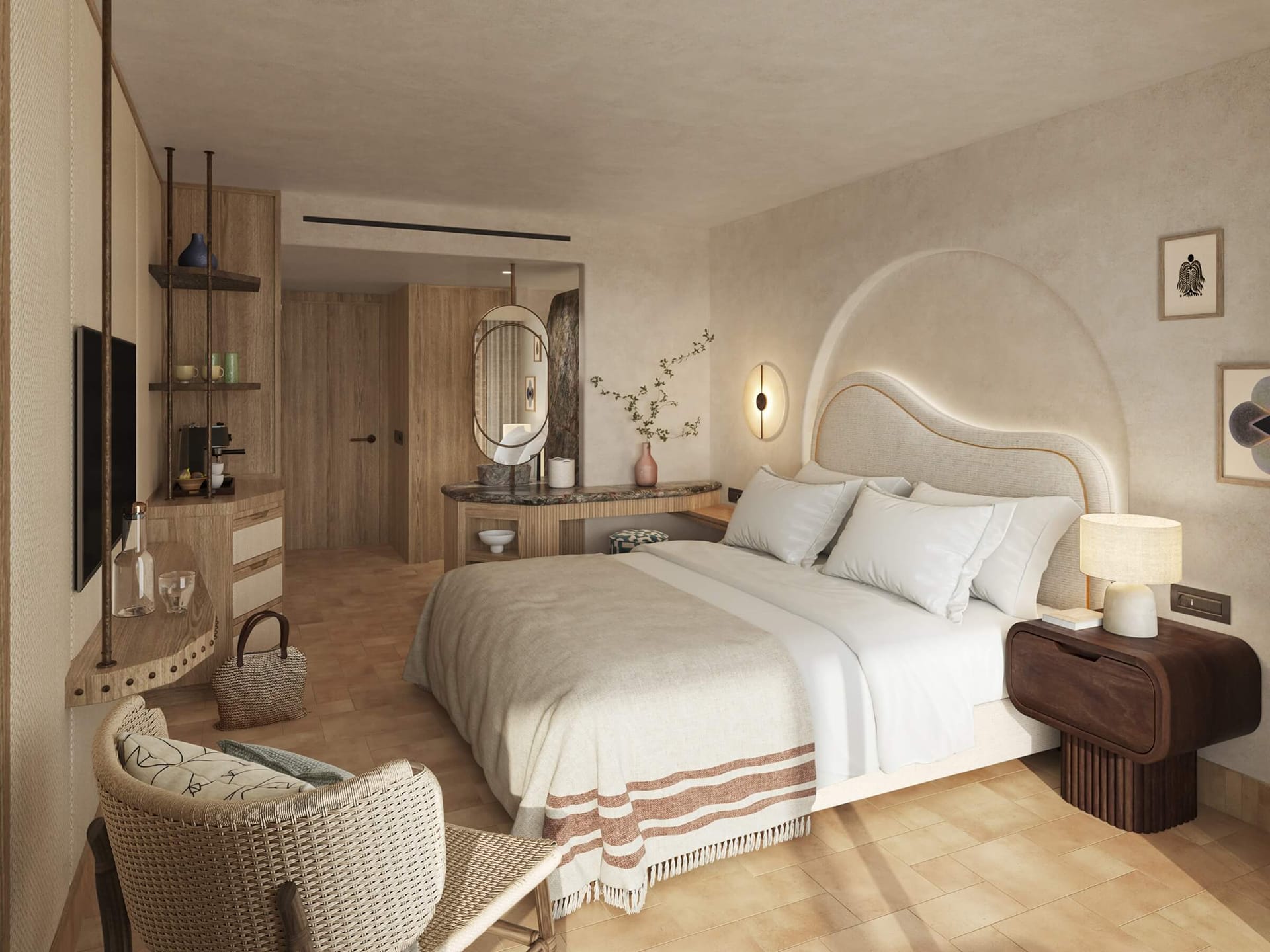 Sirius Retreat King Inland View with Terrace or Balcony
