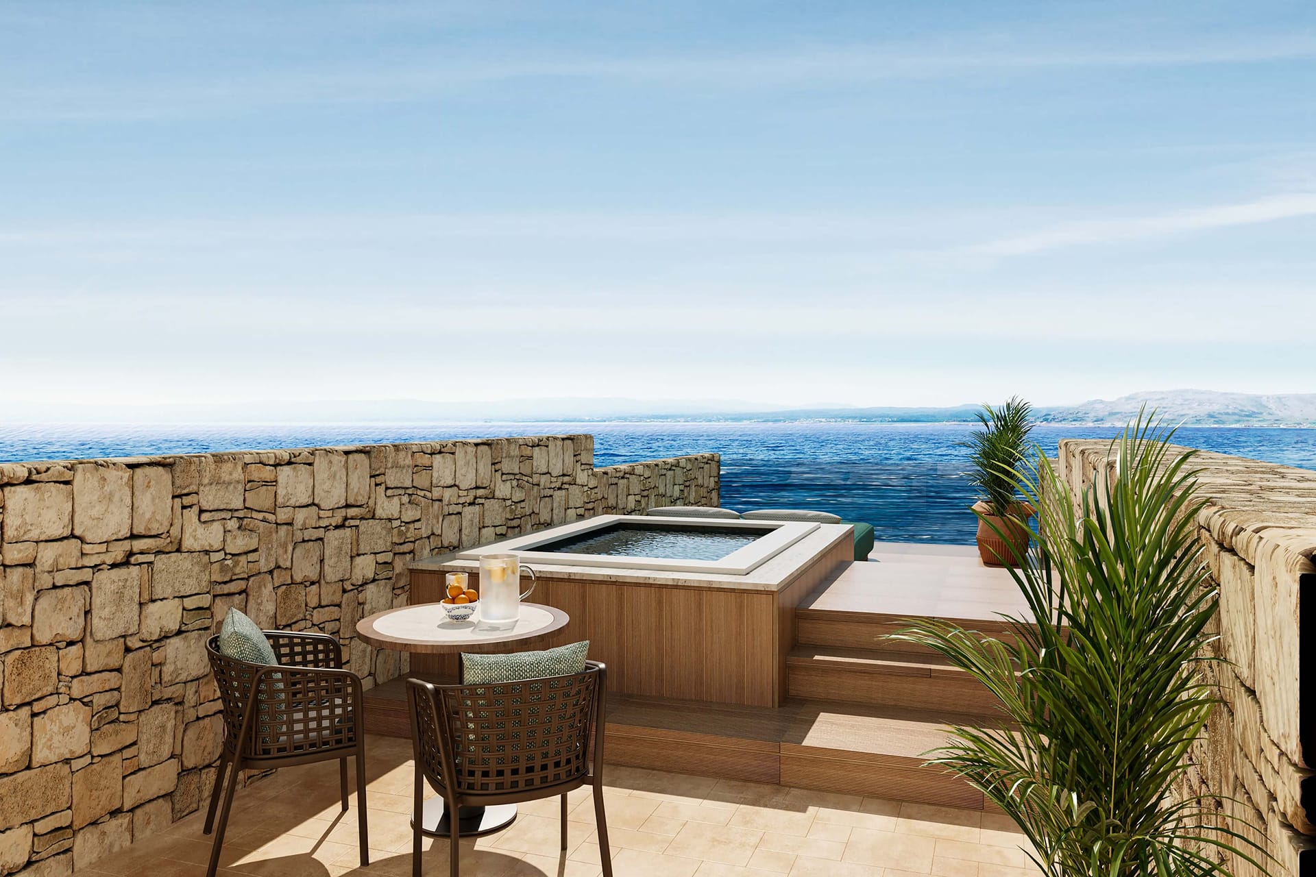 Sirius Retreat King Sea View with Balcony and Whirlpool