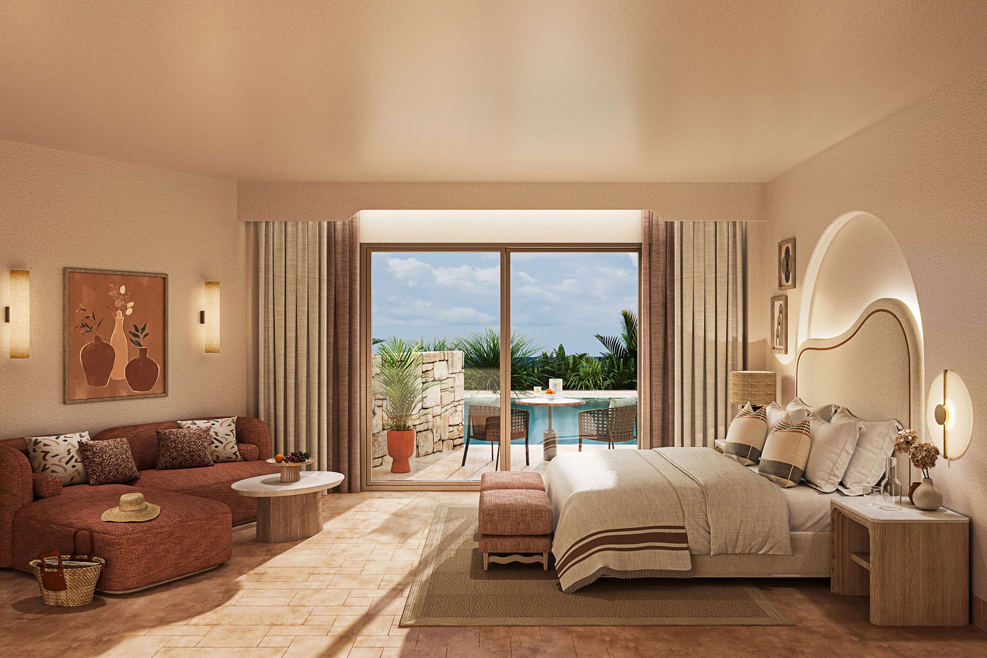 Selena Suite Inland View with Private Pool