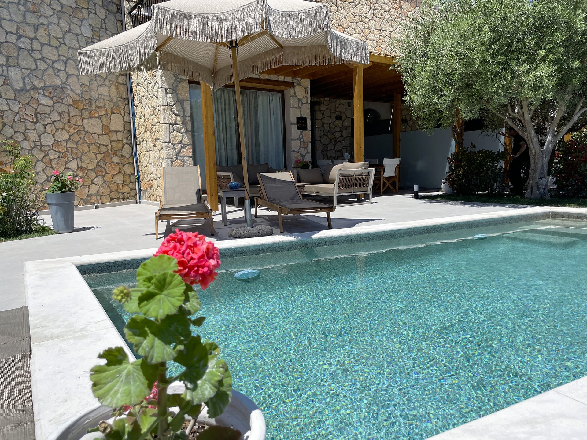 Villa with Private Pool & Sea View-Capacity 6