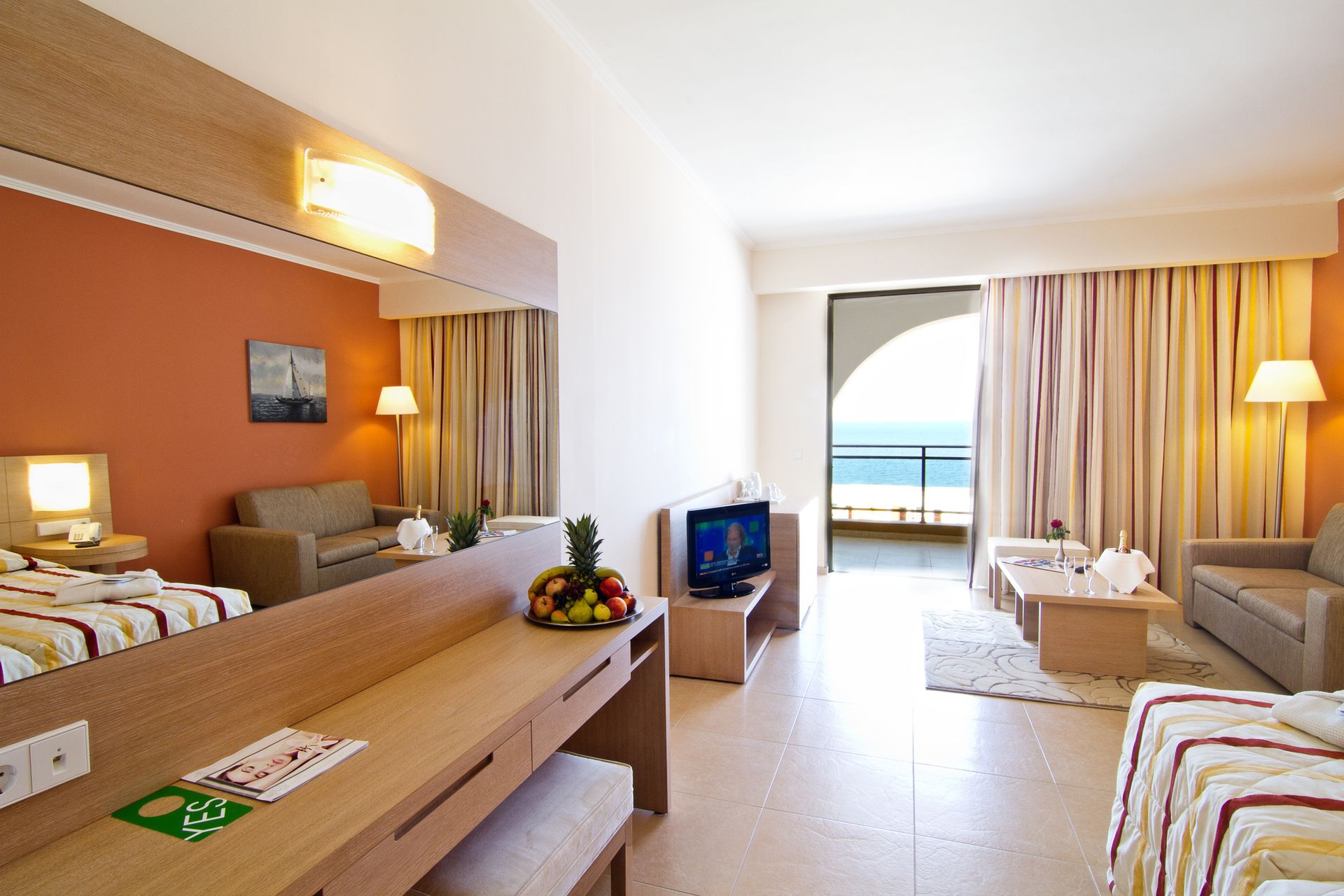 Superior Double Room with Sea View (35 m²) Kresten Royal Euphoria