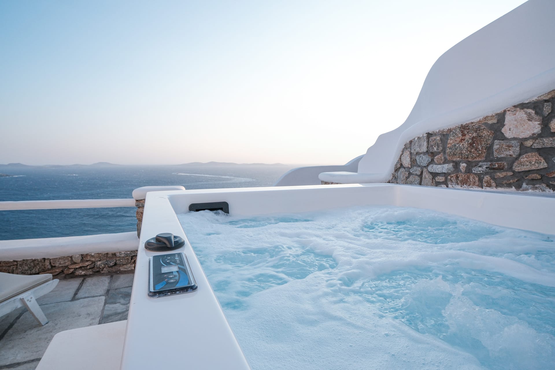 The Serenity Seaview Suite with Outdoor Hot Tub