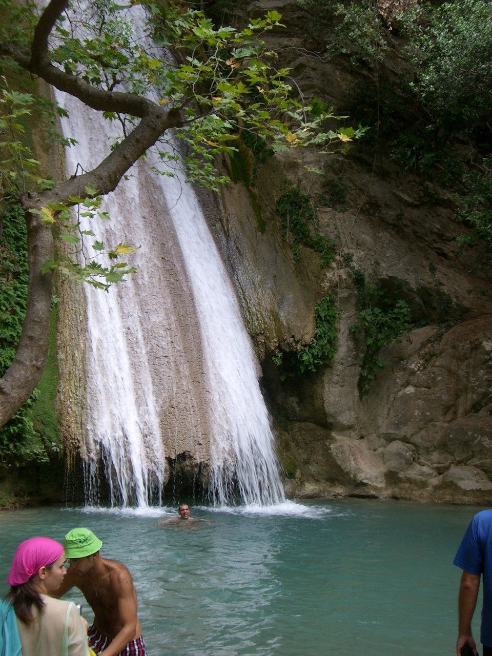 Neda waterfalls at Kyparissia Irida Resort Messinia 