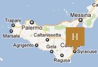 Map of Sicily