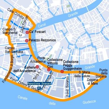 Pensione Seguso
Zattere 779 - Dorsoduro
30123 Venezia