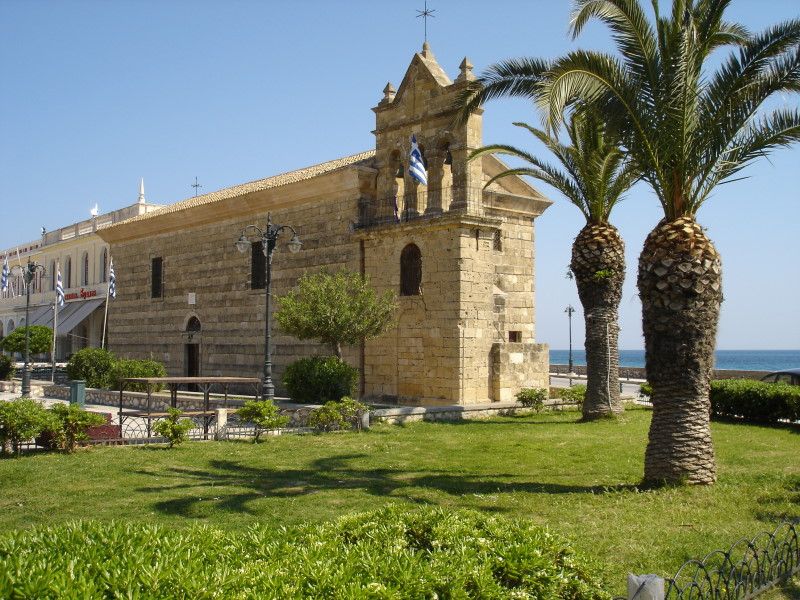 Zante Town - St.Nicholas church - Zakynthos island Greece