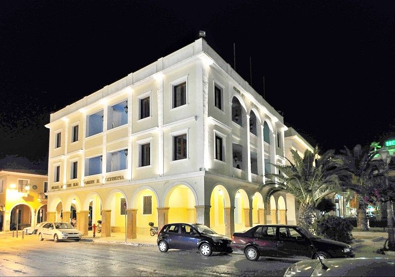 Zante Town - Town Hall - Zakynthos island Greece