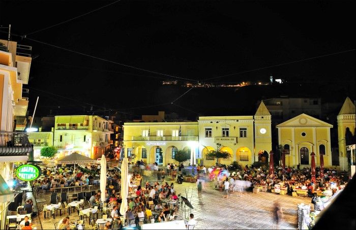 Town of Zakynthos Island Greece
