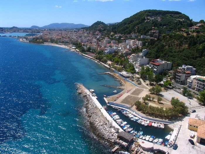 Town of Zakynthos Island Greece