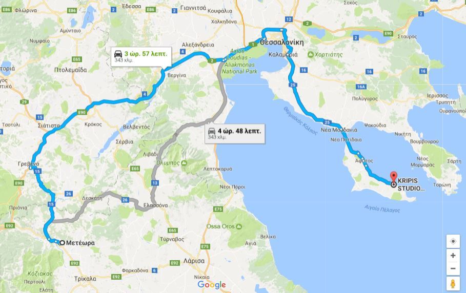 Map & directions - Kripis Apartments Halkidiki -Pefkohori, Greece Map & directions - Kripis Apartments Halkidiki -Pefkohori, Greece