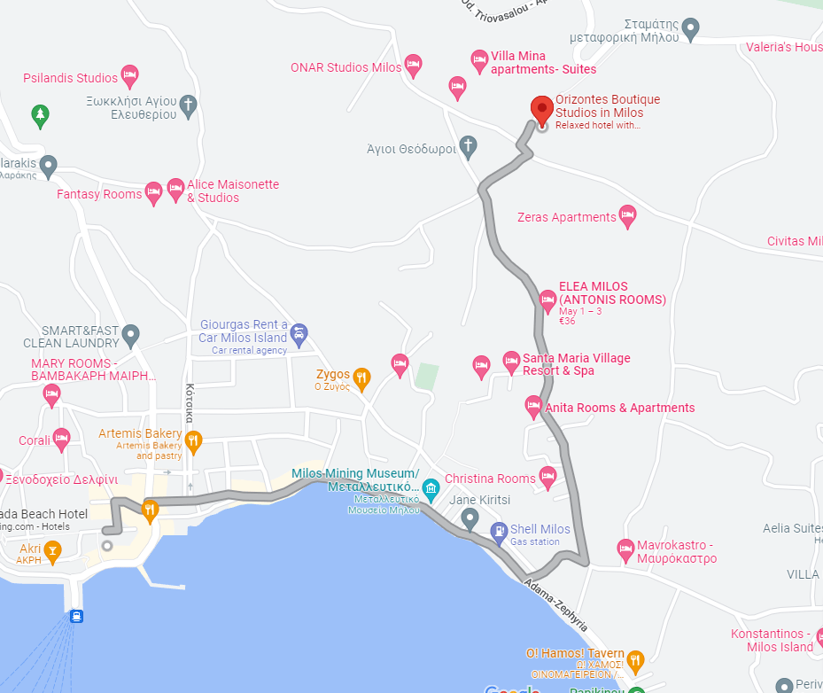 Best route from port.