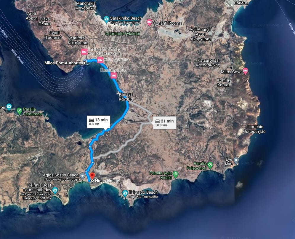 Milos Port - Ninos House