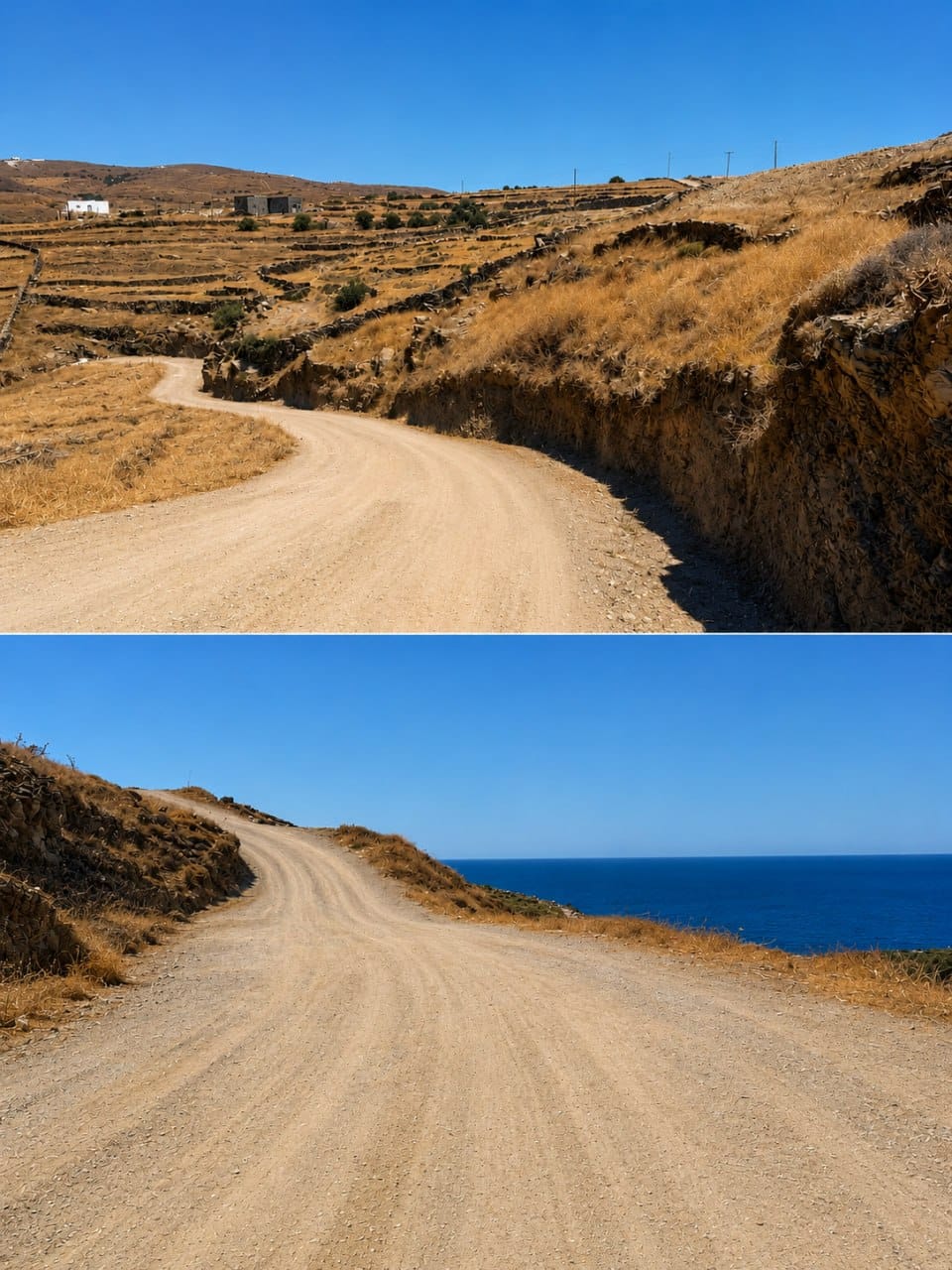 The last 1.87 km to Villa Monadi is an unpaved rural road, suitable for standard cars. Guests who prefer accommodation with direct asphalt access may find this location unsuitable.