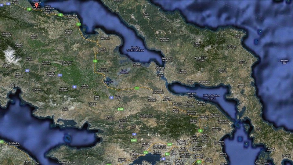 Kamena Vourla - Distance from Athens