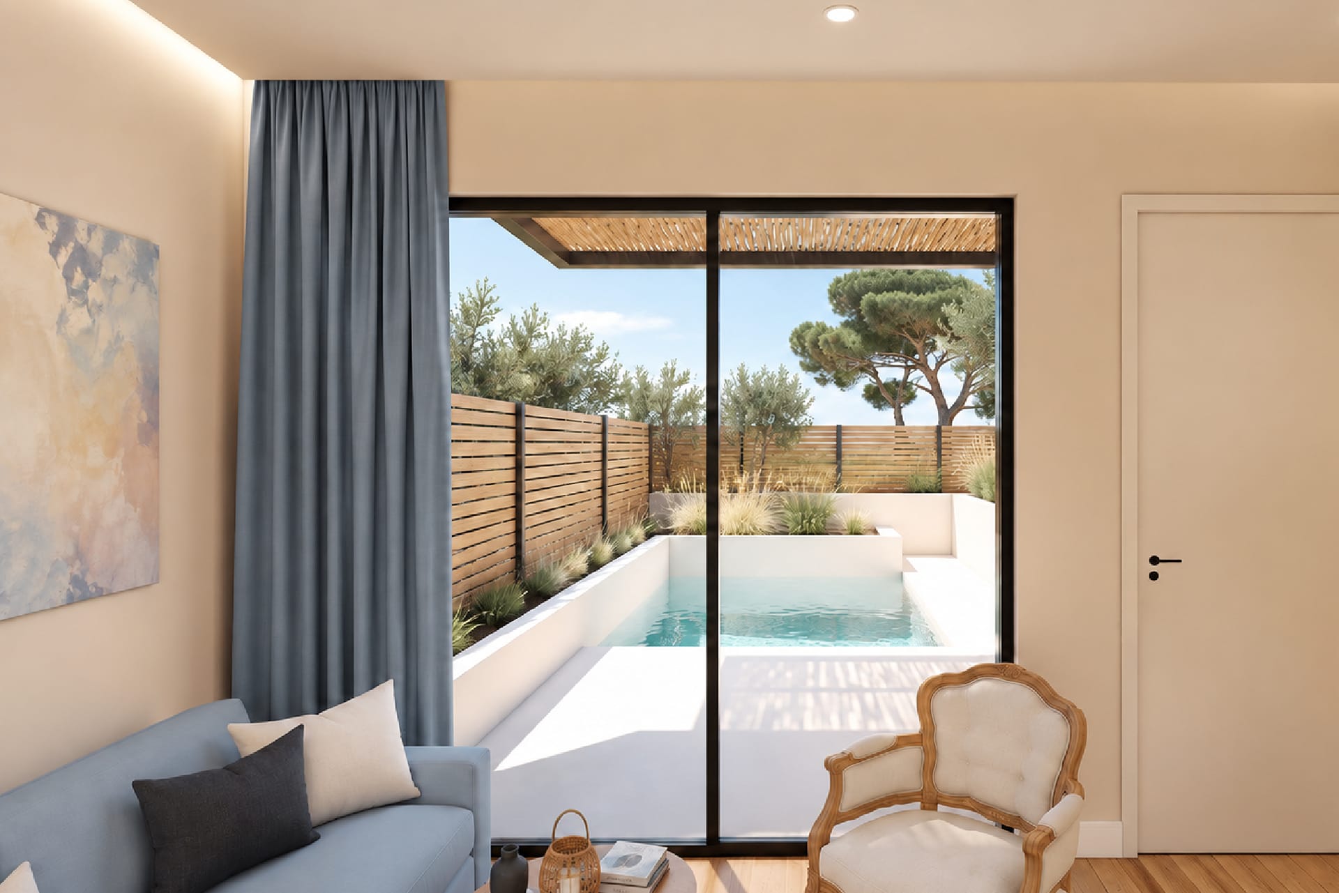 Nido-Adults only, Agios Ioannis Peristeron, Grčka — Deluxe Junior Suite Private Pool Retreat Sea View