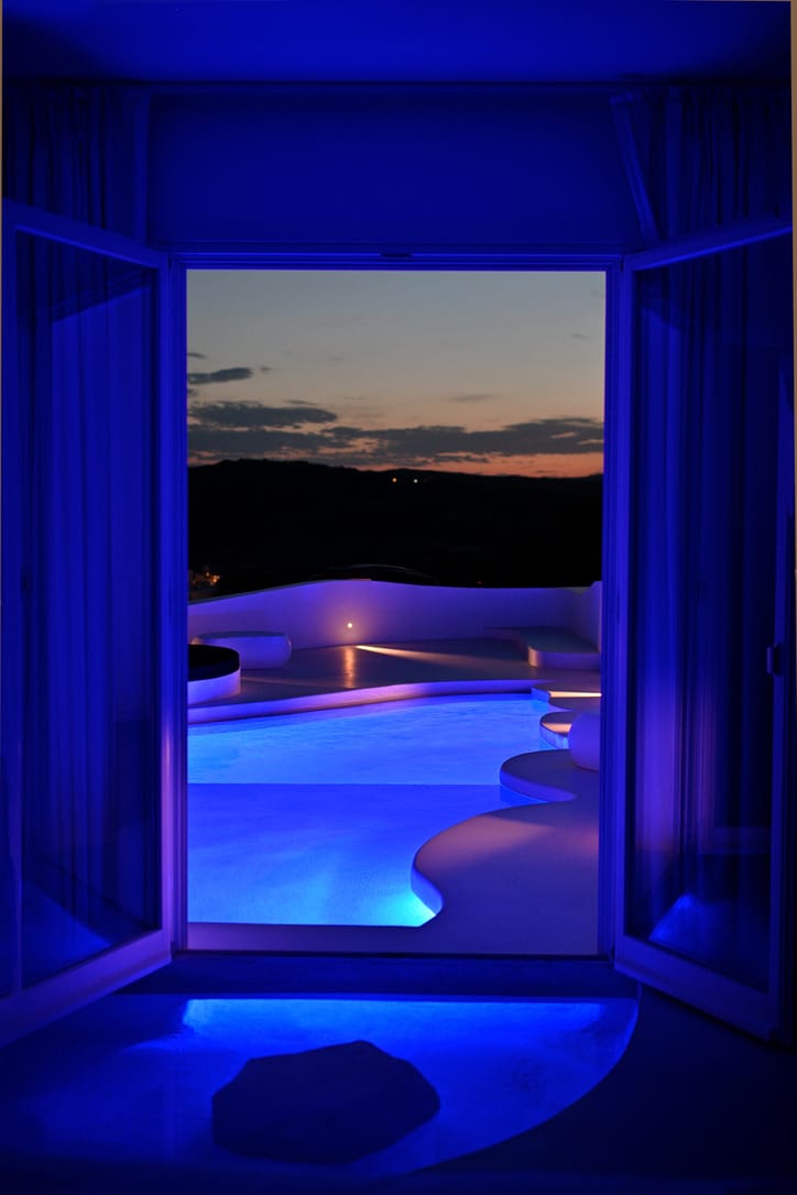 Million Stars Mykonos, Elia, Grčka — Crystal 2BD Presidential Water Suite with Private Pool