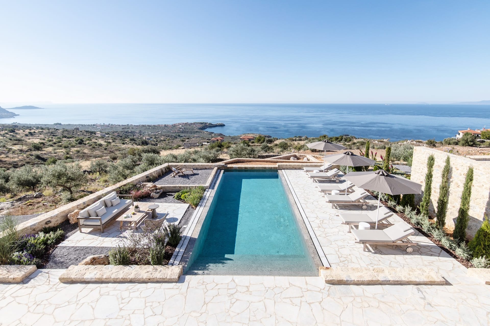 Monogram Travel Peloponnese, Grčka — Villa Camelia | 5 Bedrooms | Mani