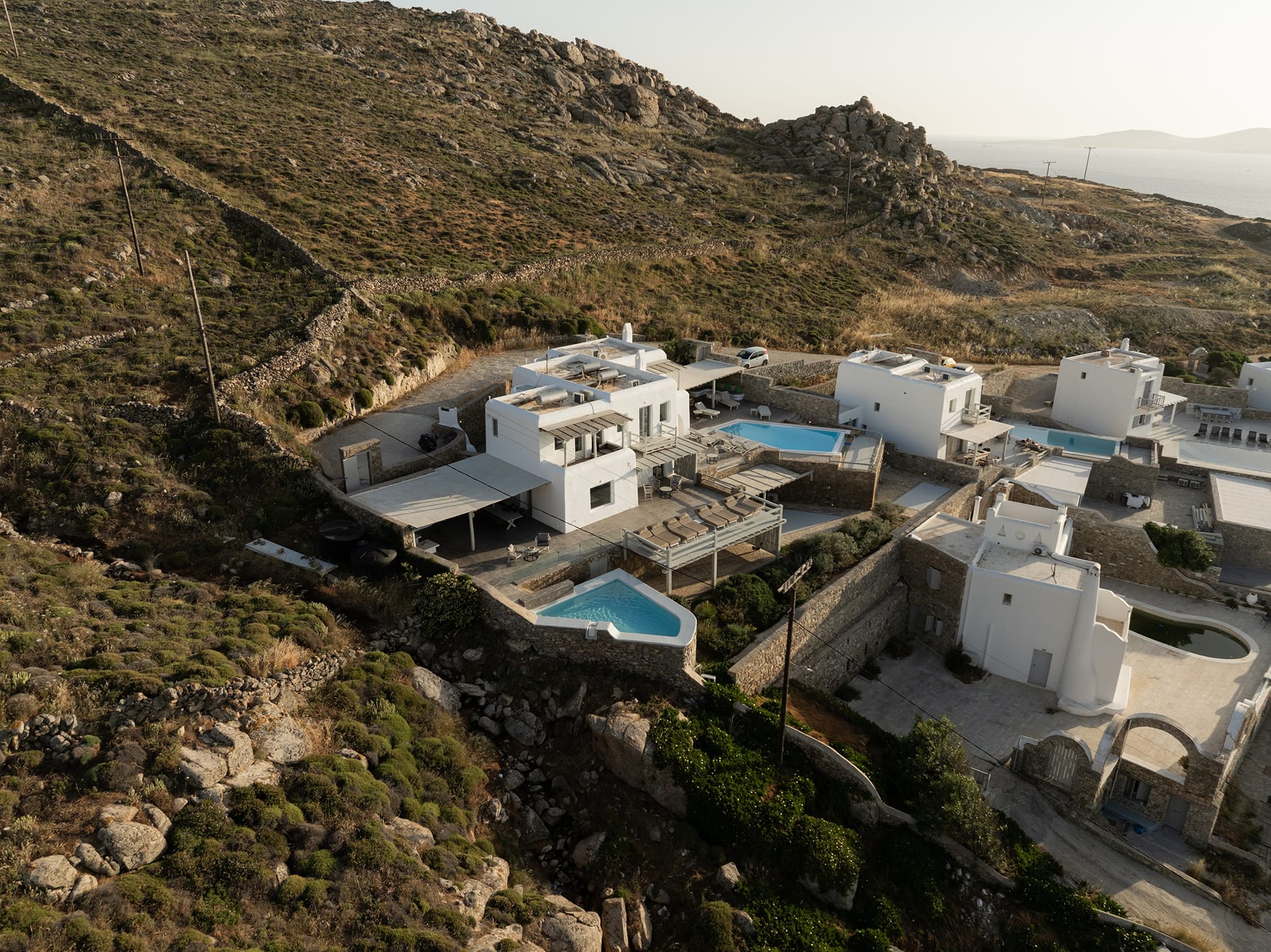 Mykonos Mood Villas, Ftelia, Grčka — Villa Tonic - Kanalia - Mykonos - 4 bedrooms - private pool