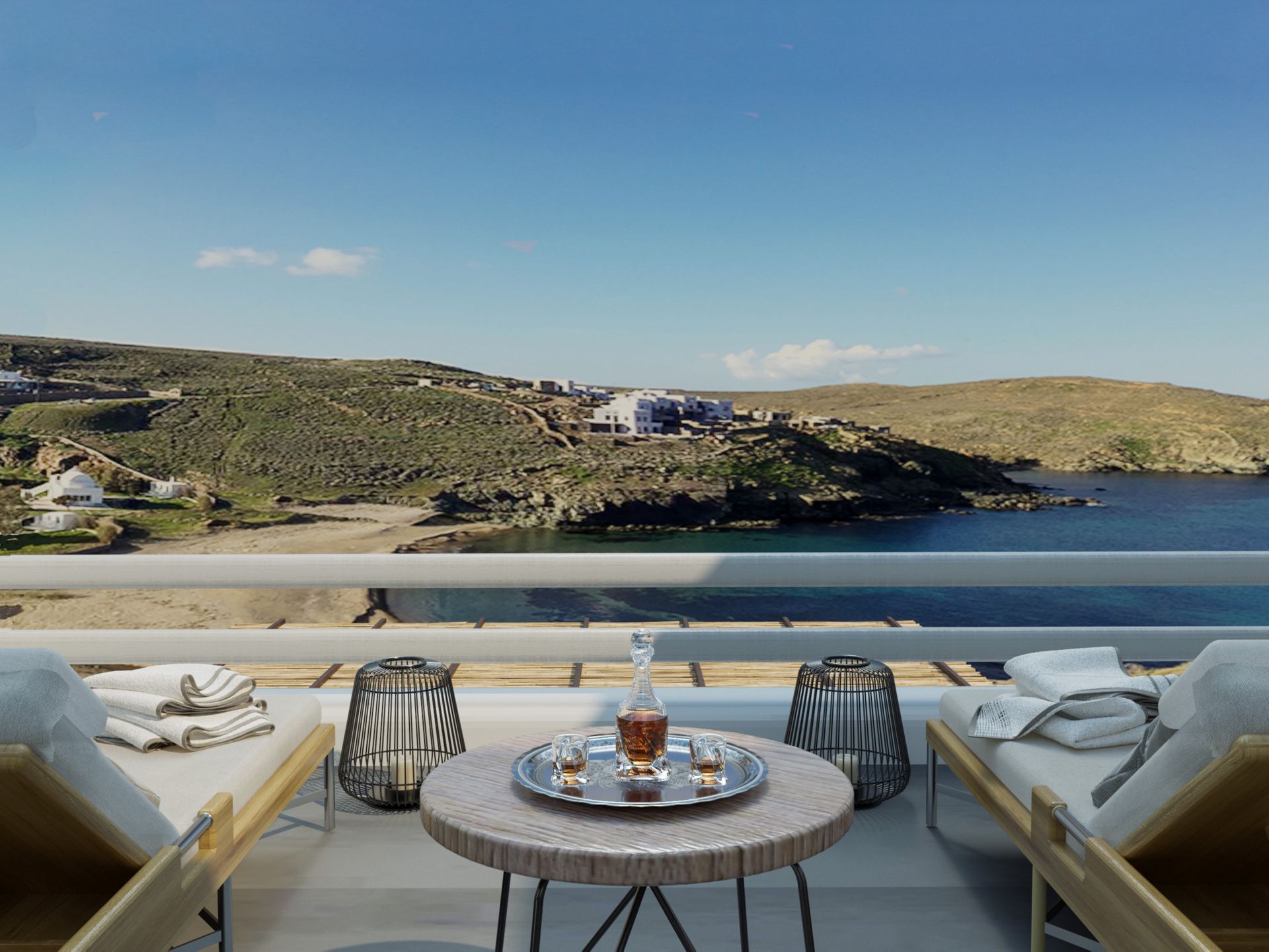 Mykonos Residence Villas & Suites, Ftelia, Grčka — Superior Sea View Maisonette - 2BDR