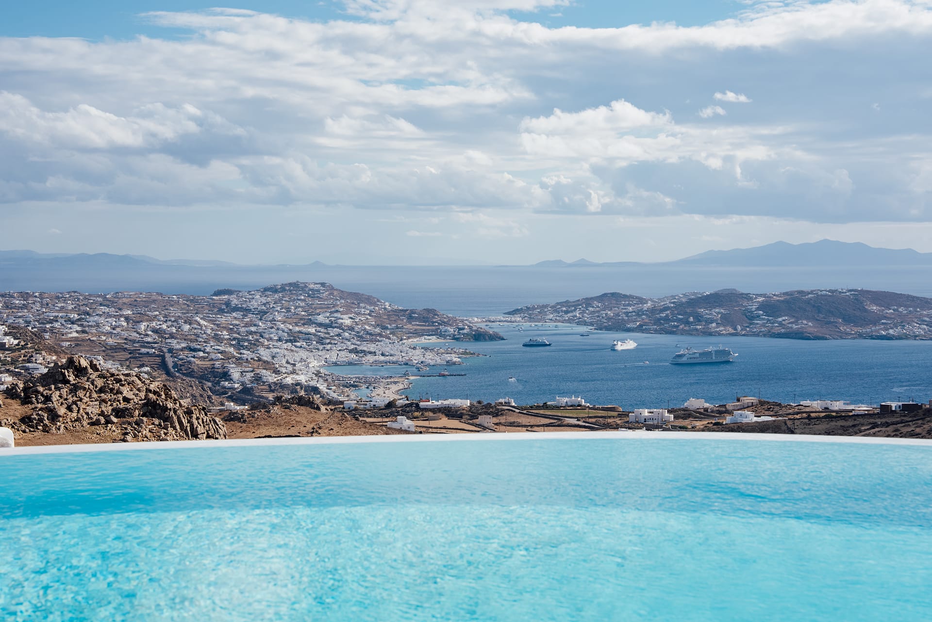 Mykonos Prestige Villas, Hulakia, Grčka — Villa Anemos I 6 Bedrooms