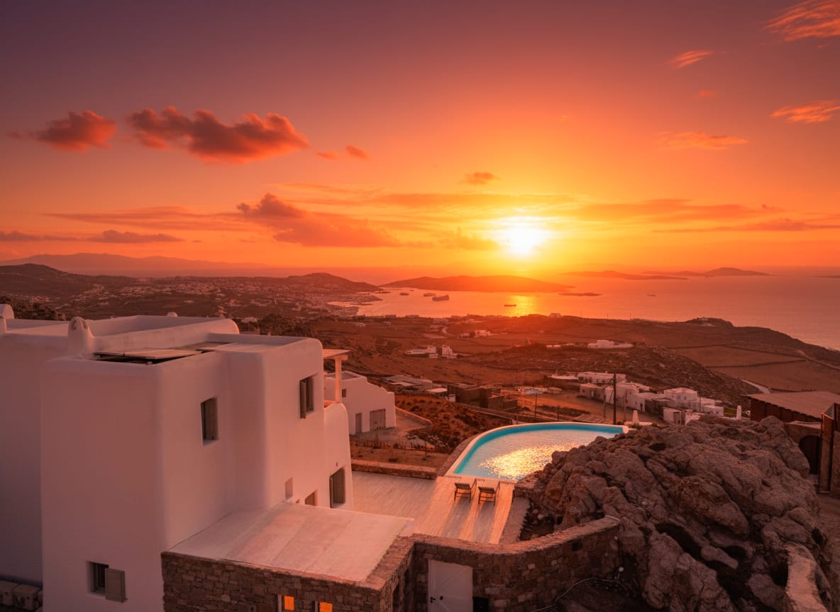 Mykonos Prestige Villas, Hulakia, Grčka — Villa Anemos I 6 Bedrooms