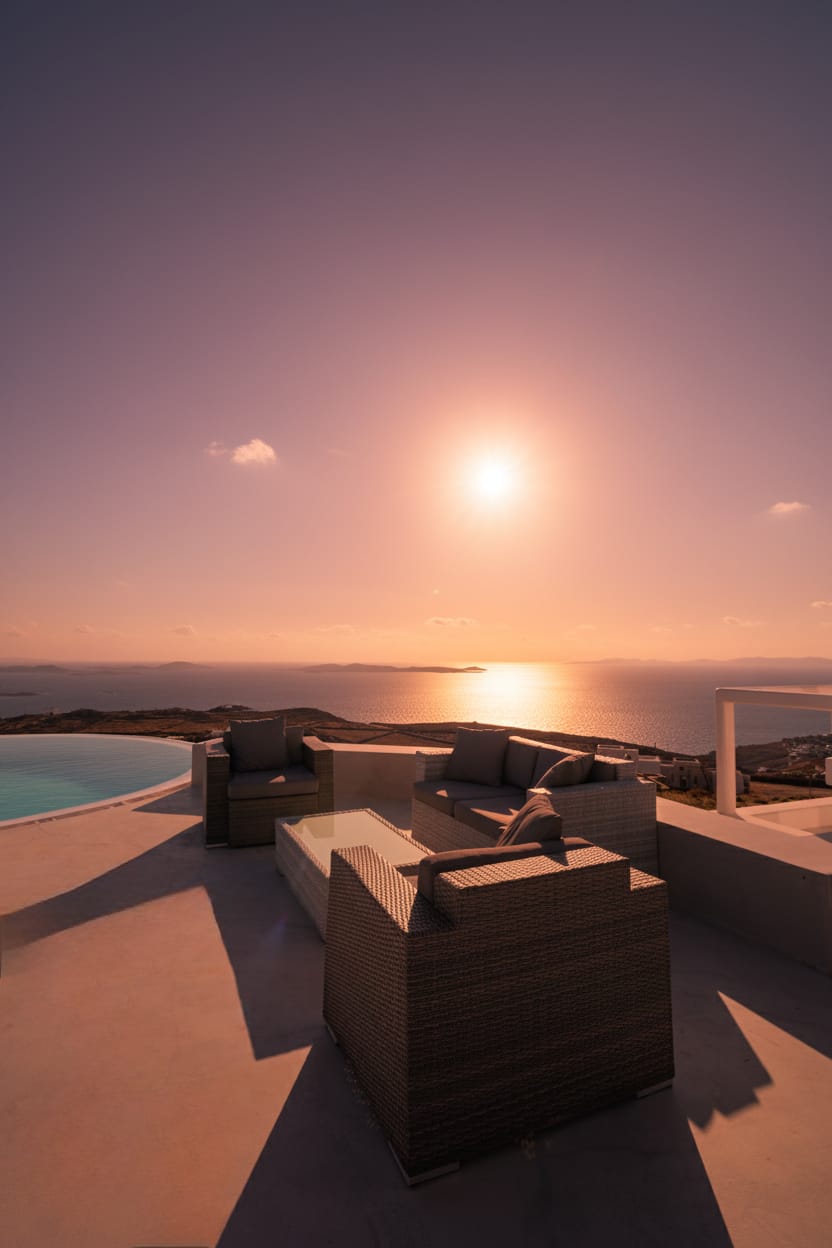 Mykonos Prestige Villas, Hulakia, Grčka — Villa Thalassa I 8 Bedrooms
