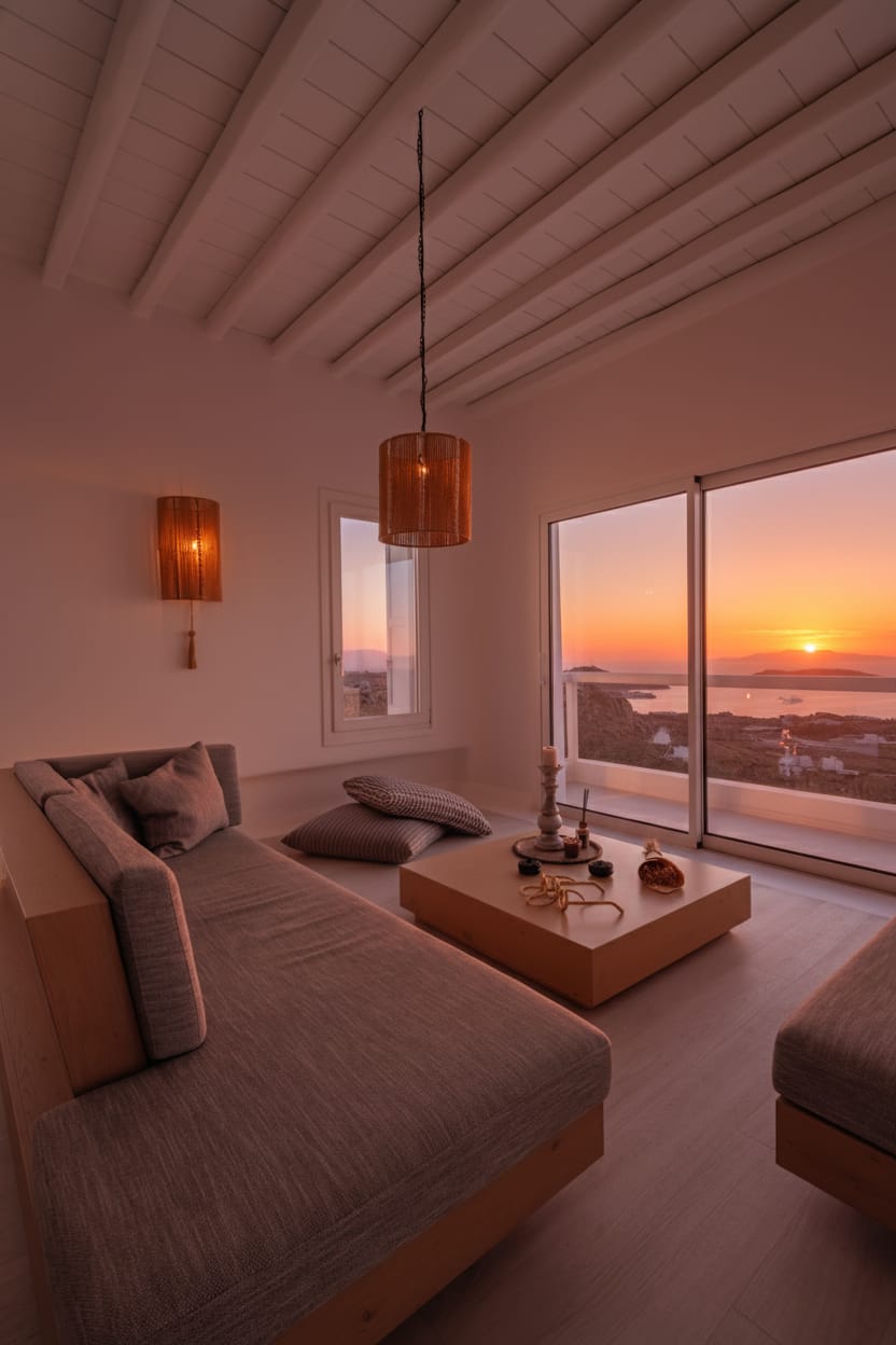 Mykonos Prestige Villas, Hulakia, Grčka — Villa Thalassa I 8 Bedrooms