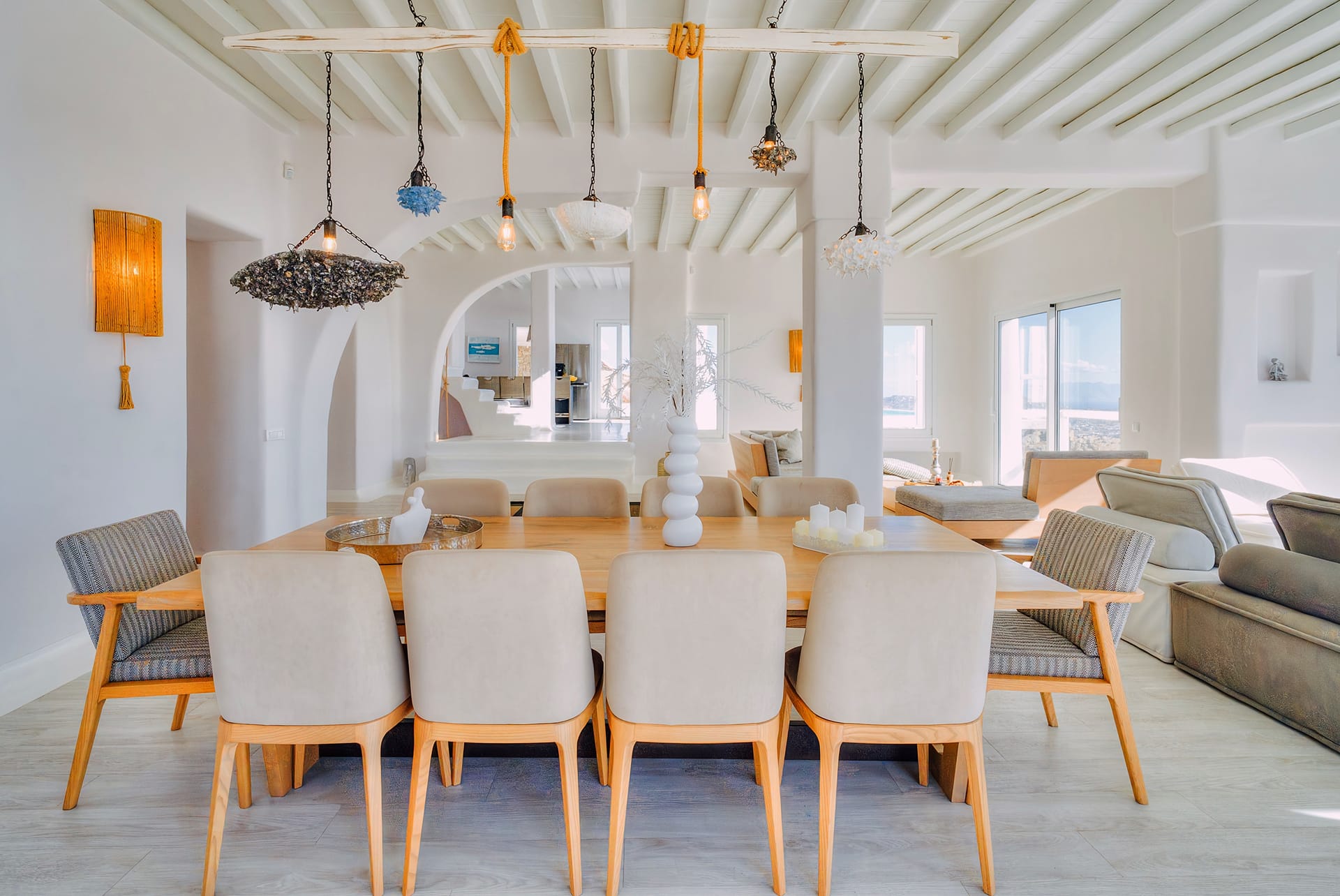 Mykonos Prestige Villas, Hulakia, Grčka — Villa Thalassa I 8 Bedrooms