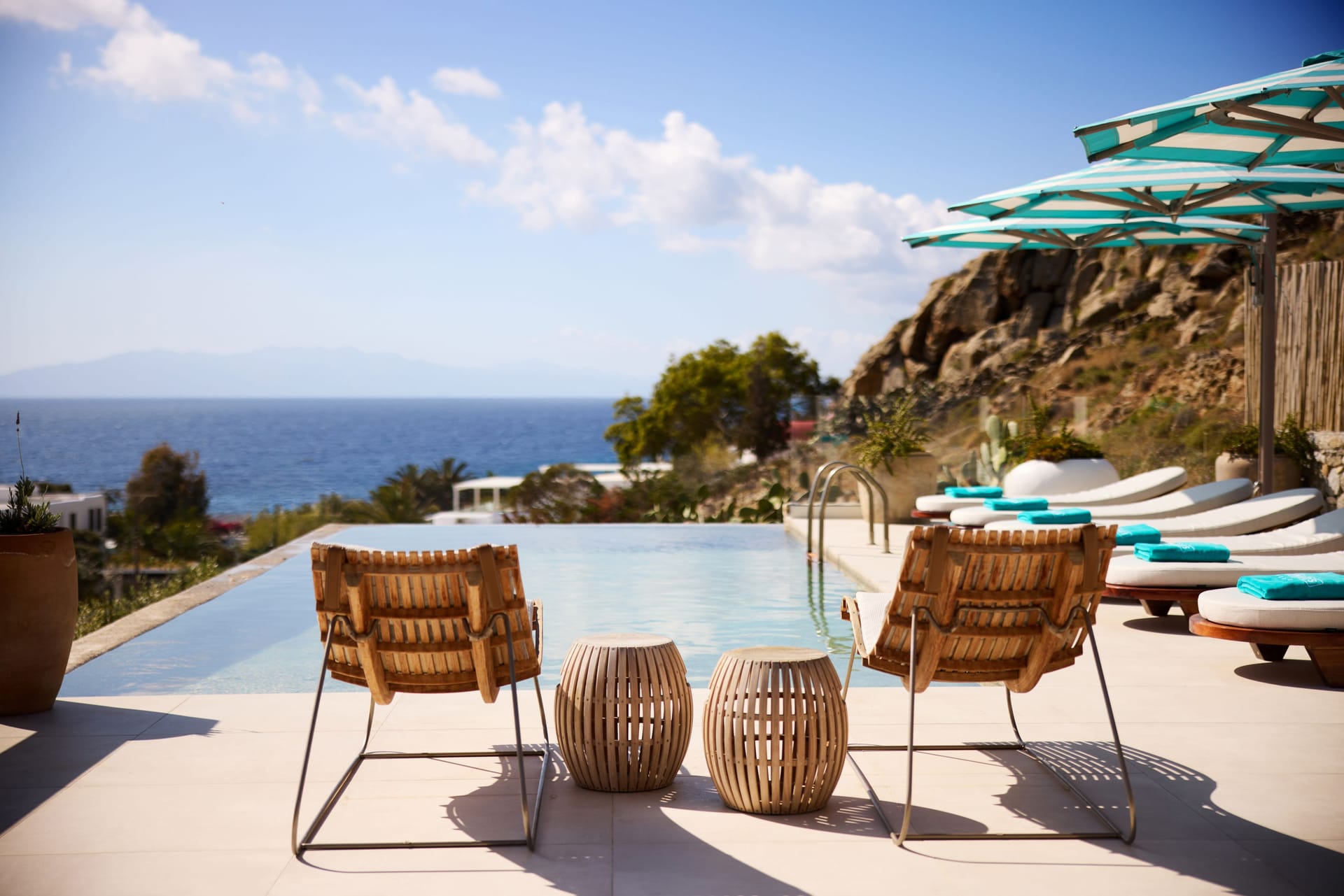 Nammos Hotel Mykonos, Psaru, Grčka — Infinity Villa 5 Bedrooms with Sea View Private Pool