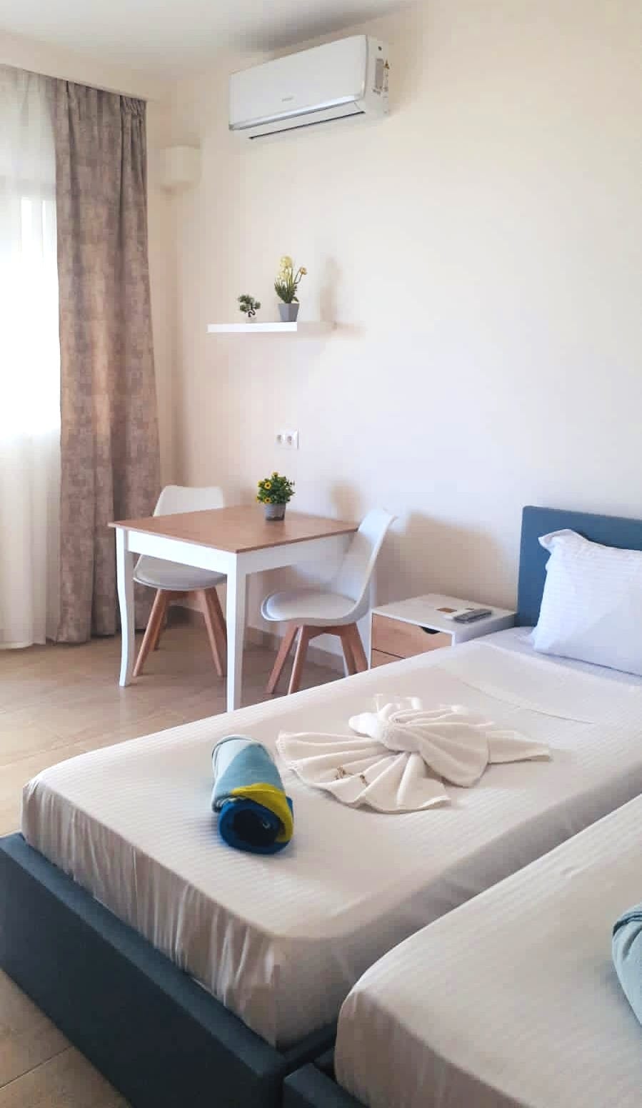 Twin with Side Sea View - with Terrace