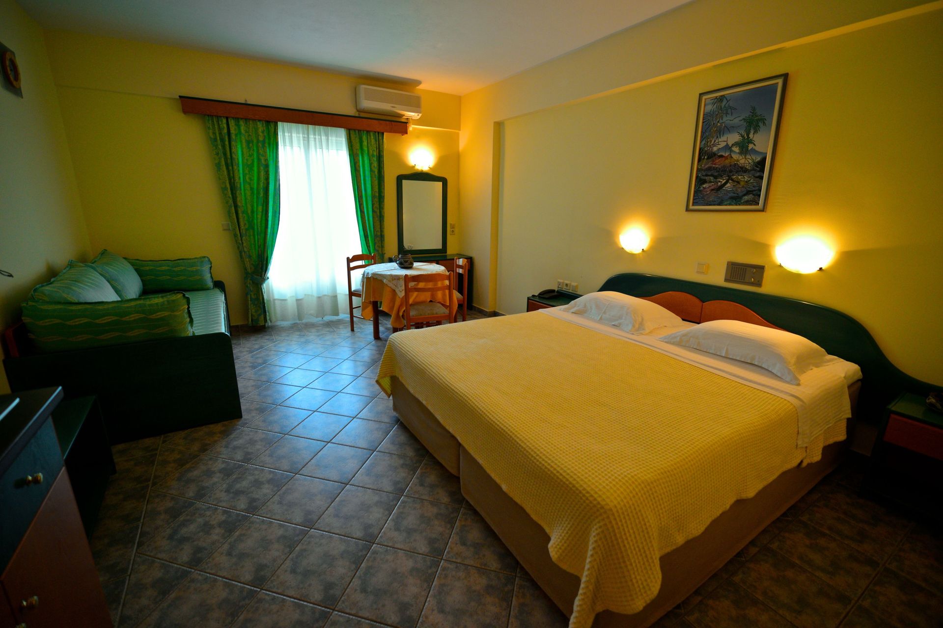 Double or Twin Studio with Sea View
