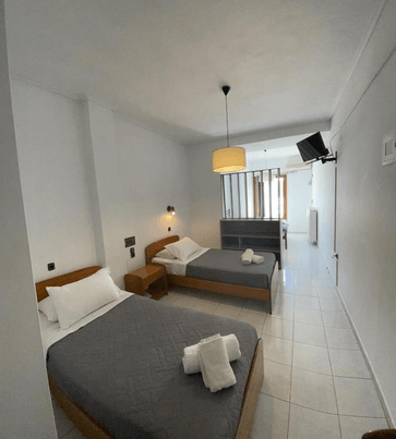 Oscar Hotel, Grčka — Quadruple Room with Sea View