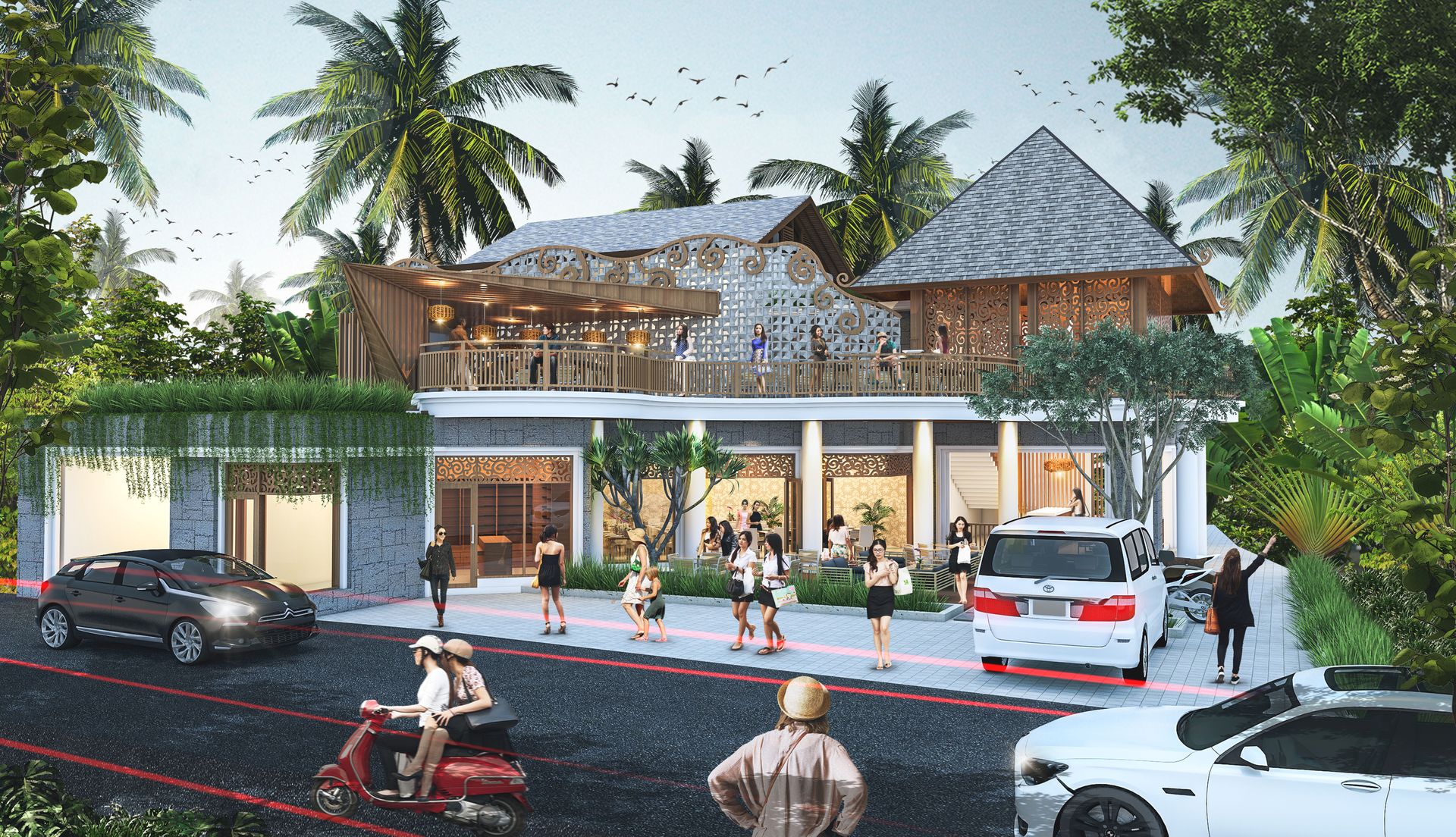 Sense Canggu Beach Resort Bali Badung Official Hotel Online Sense Canggu Beach Resort I Facade